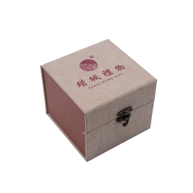 High end watch box gift box with metal lock,Custom Gift Private Label Packaging Watch Box