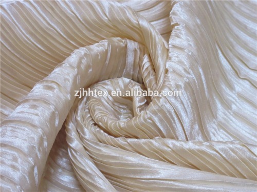 280CM wide width crush satin curtain fabric for elegant drapes curtains