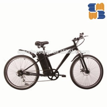 26 inch steel lead-acid electric bike with 6 speed gear