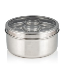 Indian Stainless Steel Spice Containers & Masala Dabba Storage Boxes