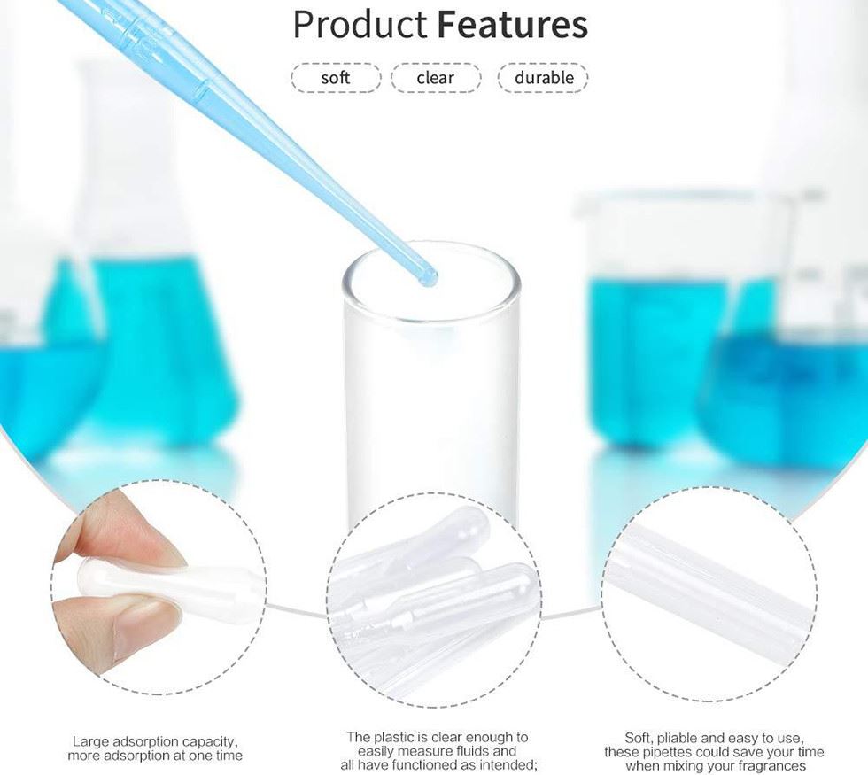 Disposable plastic transfer pipette 1ml