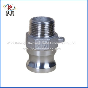 stainless steel cam lock quick coupling fire hose shank connectors