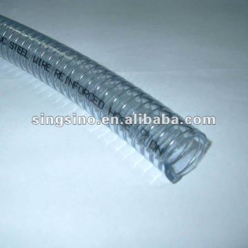 PVC Clear Steel Wire Hose With Line