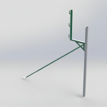 ICF Bracing System with Adjustment and Support