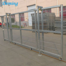 PVC Coated Security Iron Sliding Gate Designs for Home