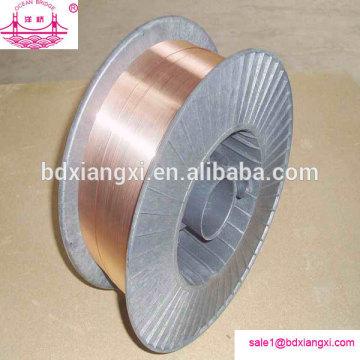 Copper coated wire roll solid welding wire er70s-6