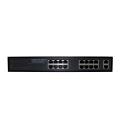 16 портов Ethernet Poe Switch 2 RJ45 FTTX