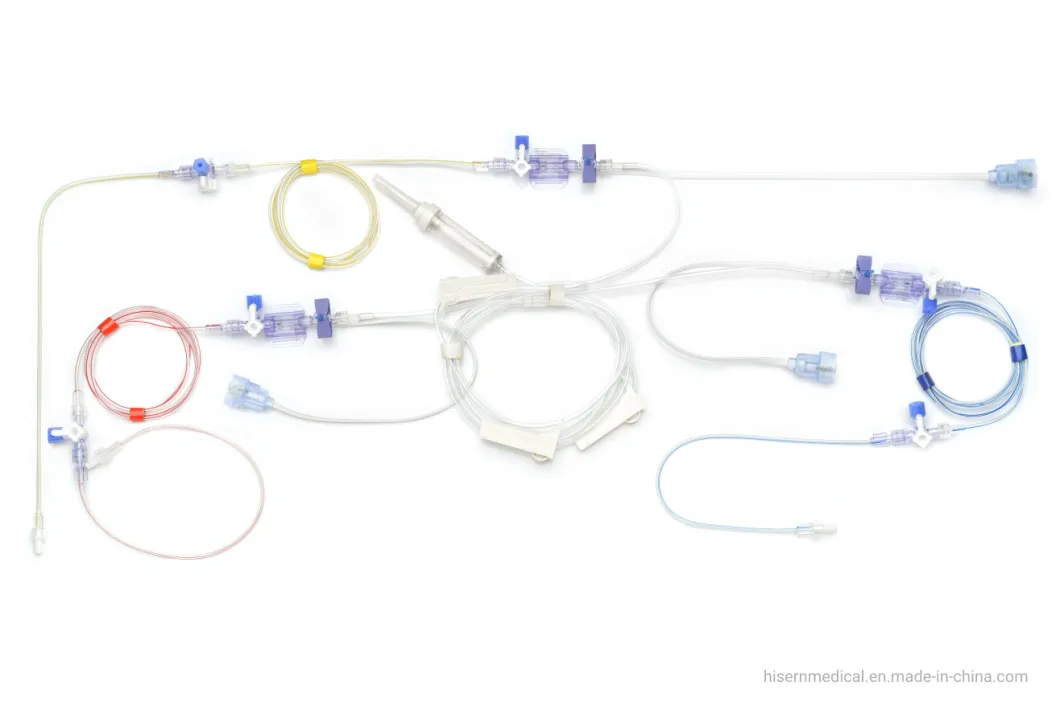 Medical Instrument China Factory Dbpt-0203 Hisern Medical Disposable Blood Pressure Transducer