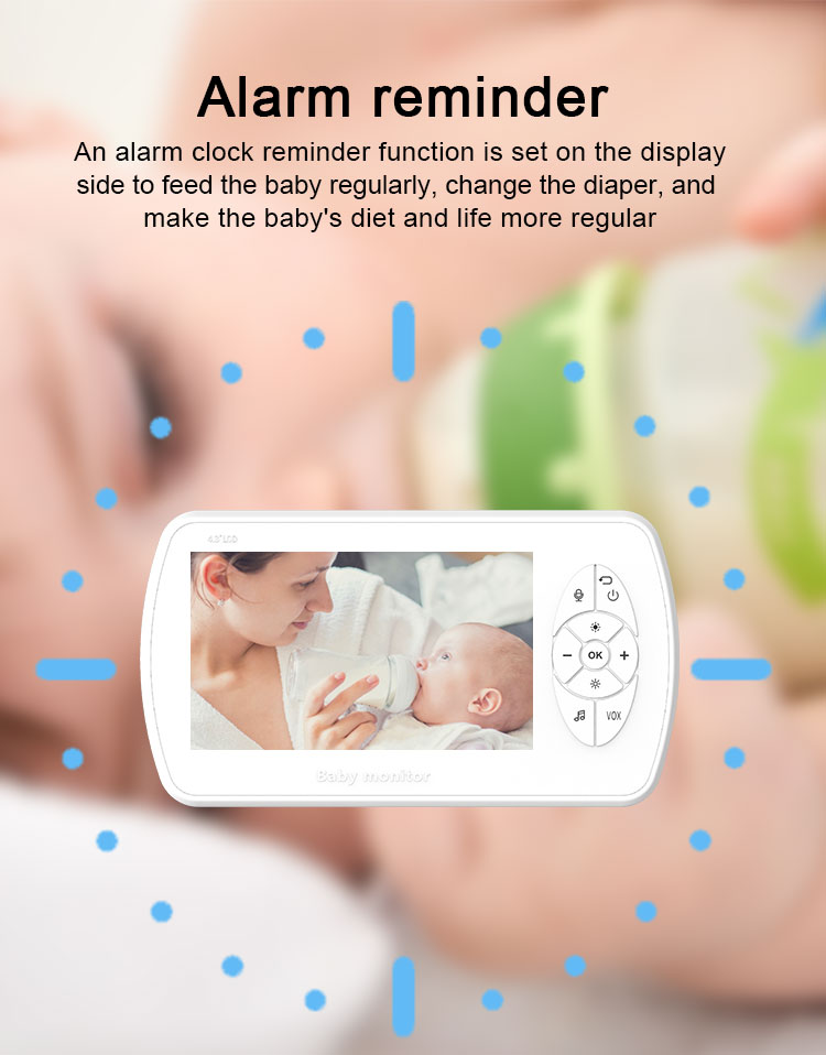 HD 1080P Digital Screen Baby Sleep Monitor Camera