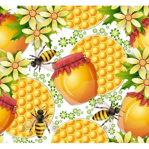 100% de miel d&#39;acacia biologique certifié
