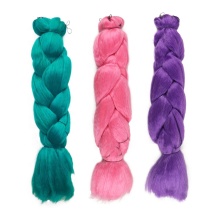 on sale afro braid hair jumbo 399  wholesale braiding hair super jumbo braid cabelo  jumbao one pack solution maxi jumbo 400g