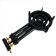 Hongkun Commercial Portable Triple Ring Gas Stove Burner for Outdoor Wok Cooking