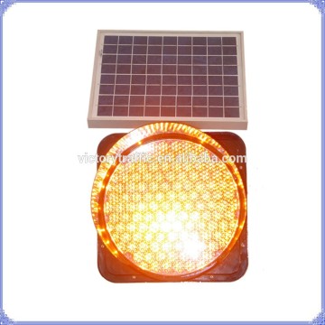 Solar Yellow Flashing Light/Warning Light