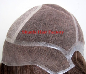 Full cap 100% human hair men's toupee,Full Cap Toupee, Full Cap Toupee Suppliers