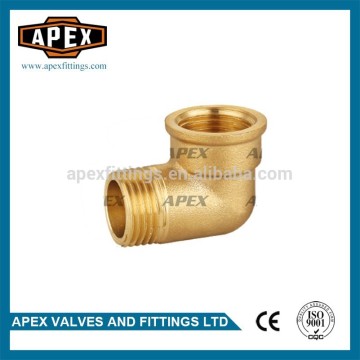 APEX Brass Equal Male And Female elbow 90