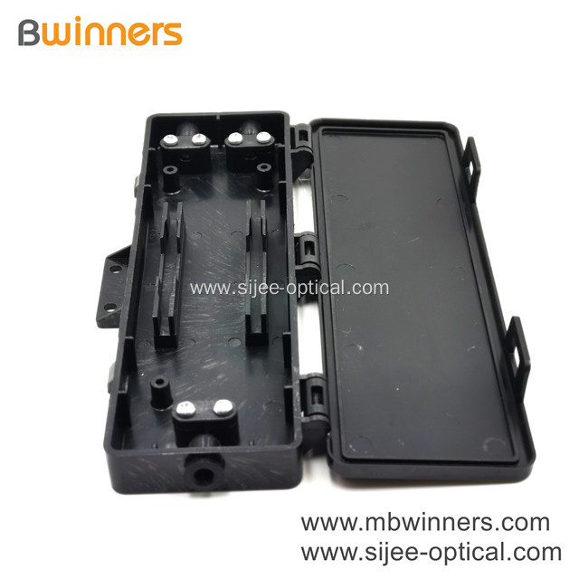 Mini Fiber Optic Junction Box Wall Mountable 2 Cores