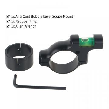 25.4/30MM Riflescope Anti Cant Bubble Level Scope Mount