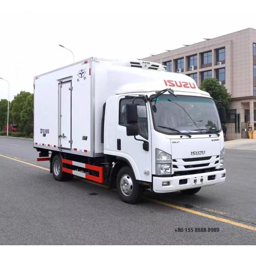 Isuzu 4X2 refrigerator truck freezer truck