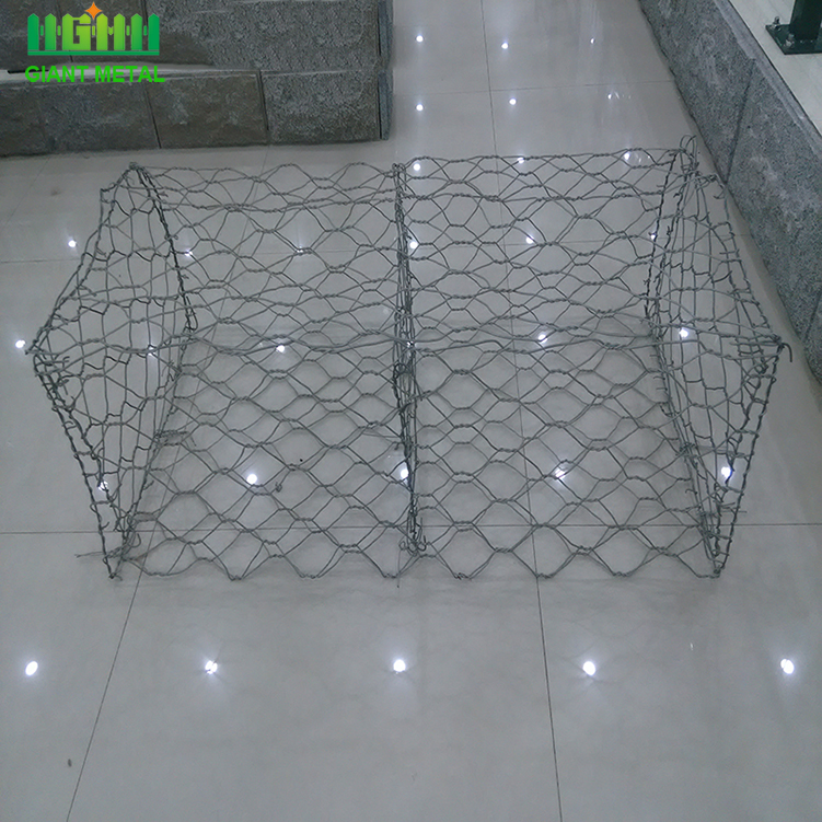 Low carbon steel wire gabion box