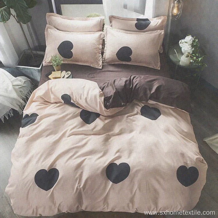 polyester and printed bedding set