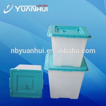 Plastic transparent voting box