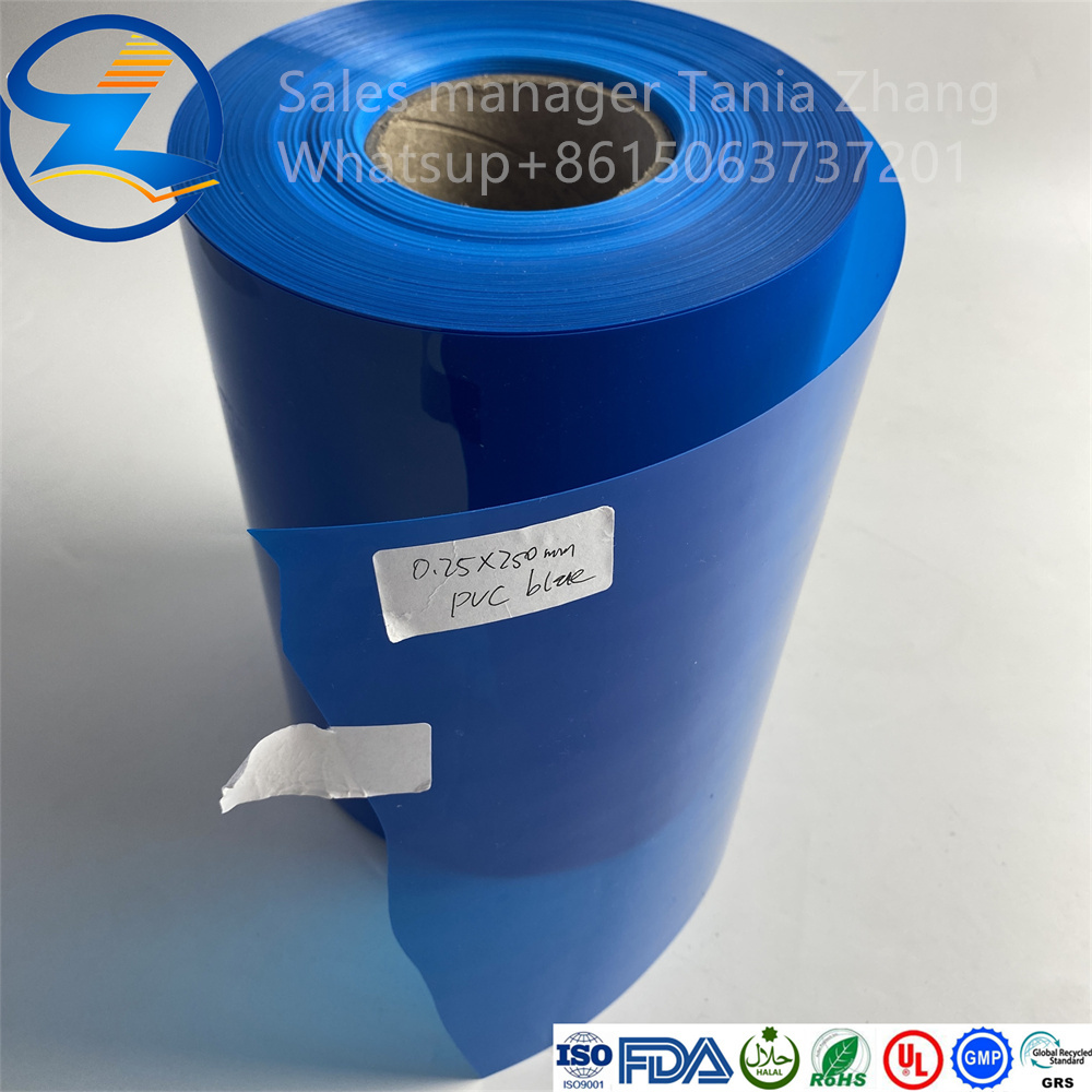 Blue Translucent Pvc Pet Jpg