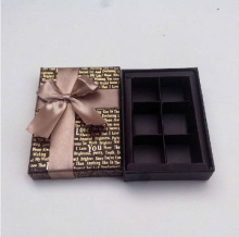 cadbury chocolate boxes with black tray