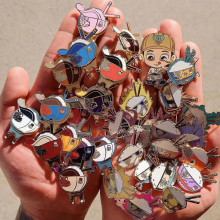 High Quality Metal Golf Hat Clip with Logo Design Pin