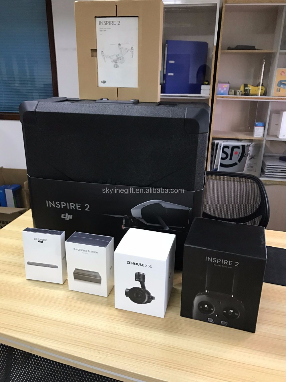 DJI Inspire 2 premium combo drone with DJI X5S camera and license
