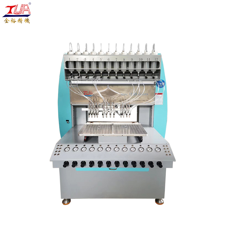 Silicone Label Maker logo Digping Machine