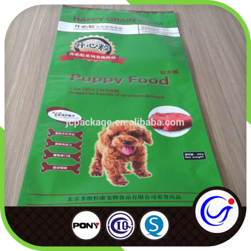 Alibaba China Plastic Dog Food Packaging Bag Max 10kg