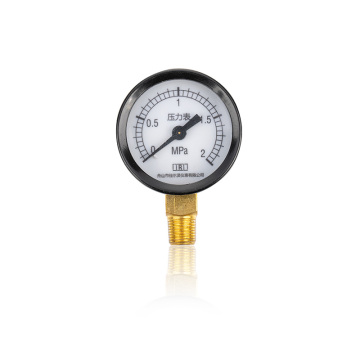 Pressure gauge with strict quality control