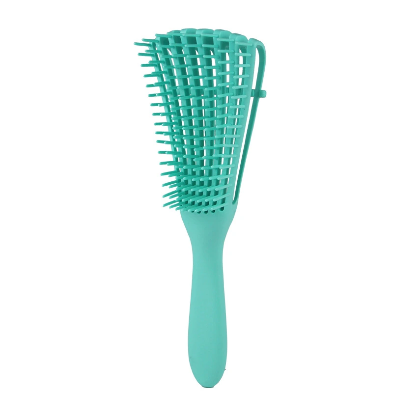 Black Color Afro Comb Brush Distributors for Long Curly Wave Hair, Fine and Thick