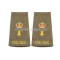 Crown Epaulet Acessórios para Exército