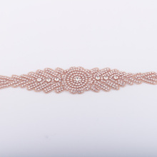 Rose Gold Flat Embellishments,Rose Gold Crystal Rhinestone Appliques
