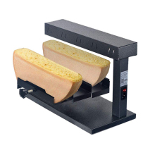 Adjustable Stylish 650W Cheese Melter Cheese Warmer Half Wheel Raclette Cheese Melter Commercial Raclette Heater for Family and