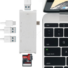 USB C to HUB Card reader Adapter