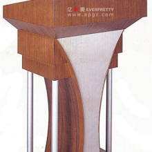 Wooden Church Podium and Speech Table for College Public Areas