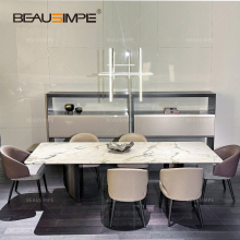 Modern Luxury Marble Dining Table Set