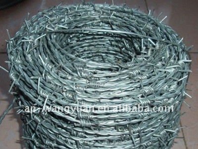 galvanized barbed iron wire/razor wire(factory)