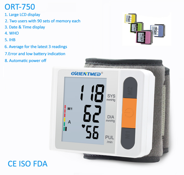 ORT750-bloeddrukmeter ORT750-blood-pressure-monitor