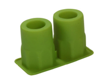 Silicone Kitchenware Ice Tray Twin-Muffin Ice Shot