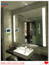 Backlit Hotel Bathroom Lighted Mirror