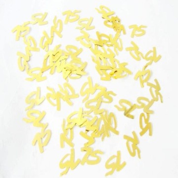 PVC number confetti for Festival party celebration