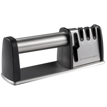 4-in-1 Knife Sharpener - Fast Kitchen Scissors and Knife Sharpener
