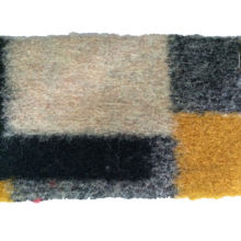 Knitting wool jacquard fabric