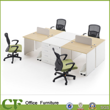 4 person GEDE Series new office desk set