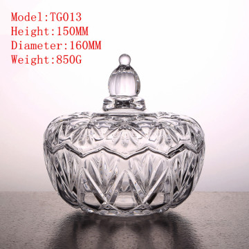 Crystal Glass crafts candy jar