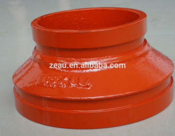 Grooved reducer fitting FM/UL