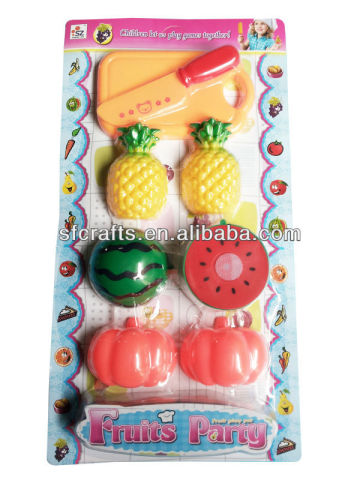 Cheap cutting food for kids,plastic cutting food toy